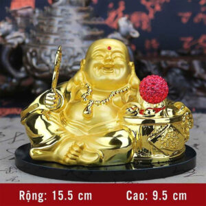 Tượng Phật Di Lặc Để Xe Ô Tô Hút Tài Lộc